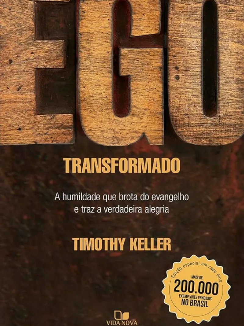 Capa do livro Ego Transformado