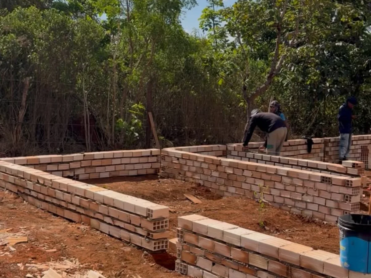 Registro da obra do projeto social