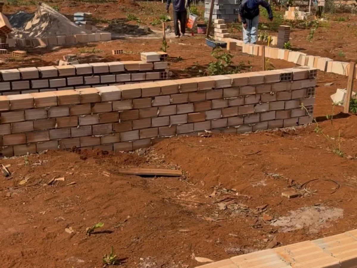 Registro da obra do projeto social