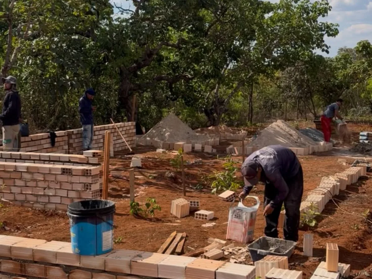 Registro da obra do projeto social