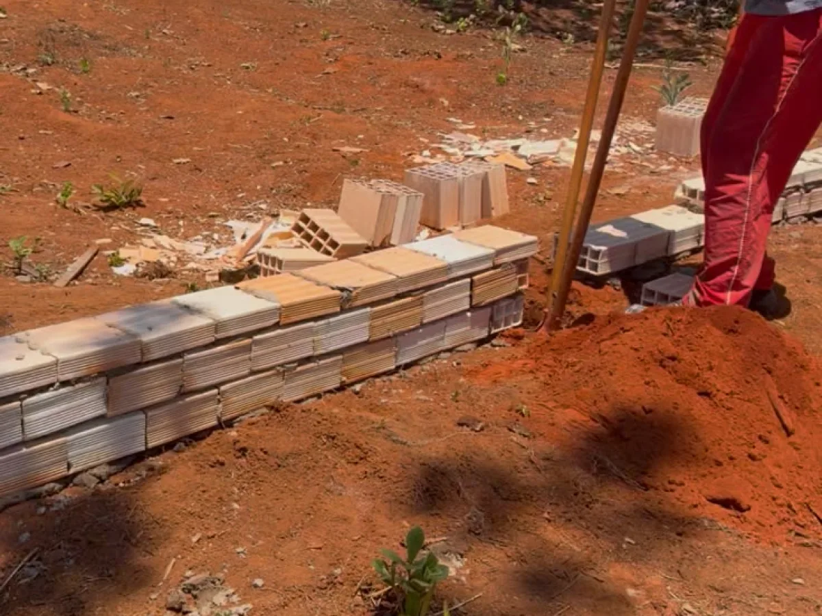 Registro da obra do projeto social